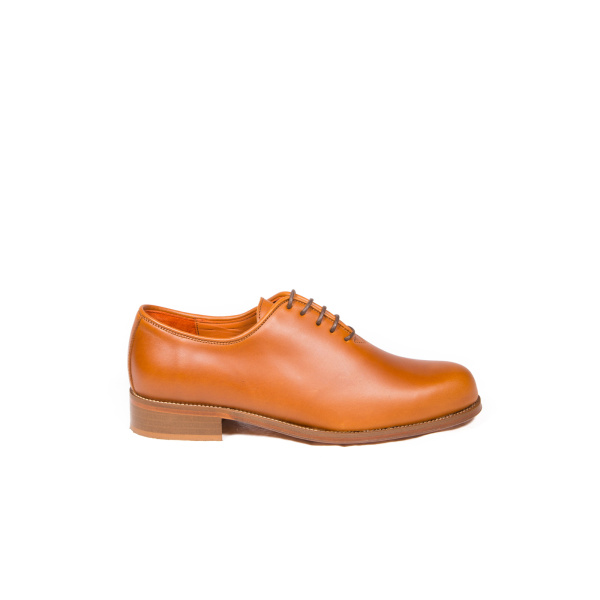Zapato Mod: 252 para polaina vaqueta Natural con cordones suela piel. REF 008494 - Imagen 3