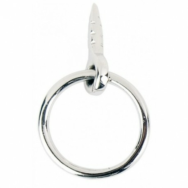 Anilla con pincho metal para horcate. REF 010965 - Imagen 2